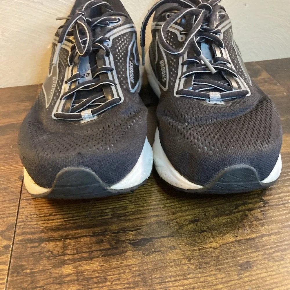 Brooks‎ Ariel GTS 23 Womens 10 B Black Gray Stability Running Shoes Walking